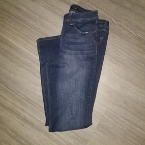 1822 "Adrianna" distressed denim jeans